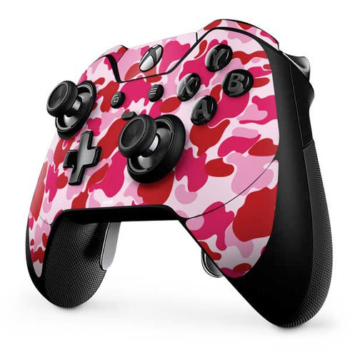 Pink Street Camo Xbox One Elite Controller Skin
