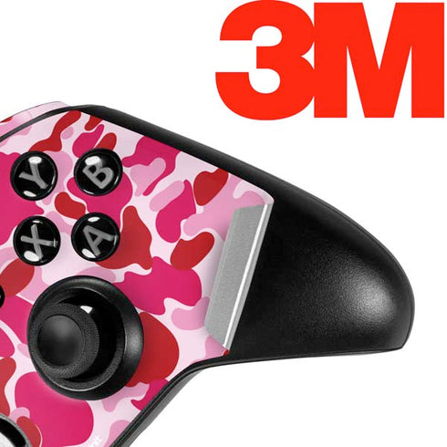 Pink Street Camo Xbox One Elite Controller Skin