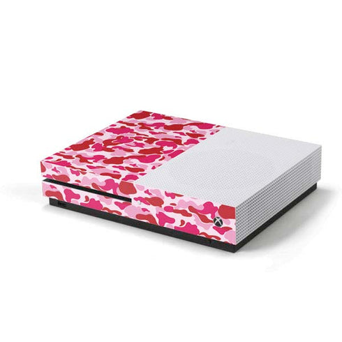 Pink Street Camo Xbox One S Console Skin