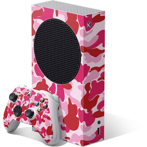 Pink Street Camo Xbox Series S Bundle Skin