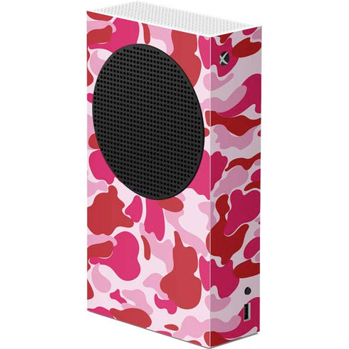 Pink Street Camo Xbox Series S Console Skin