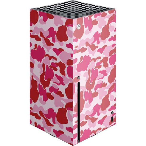 Pink Street Camo Xbox Series X Console Skin