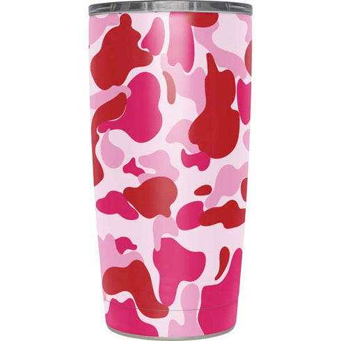Pink Street Camo Yeti 20oz Tumbler Skin