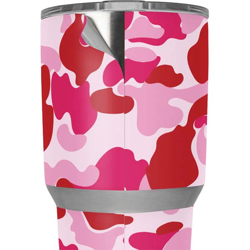 Pink Street Camo Yeti 30oz Rambler Tumbler Skin