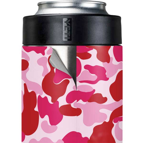 Pink Street Camo Yeti Colster Can Insulator Skin