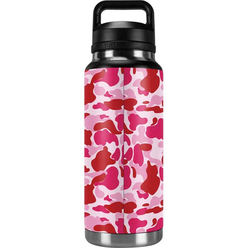 Pink Street Camo YETI Rambler 36oz Bottle Skin
