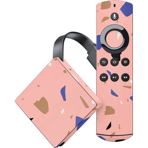 Pink Terrazzo Amazon Fire TV Skin