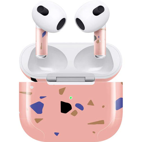 Pink Terrazzo Apple AirPods (3rd Gen 2021) Skin