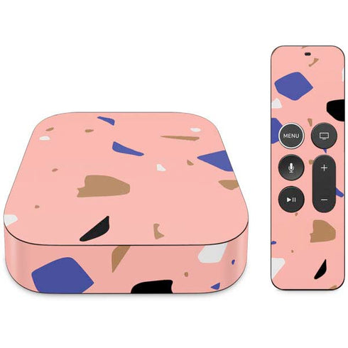 Pink Terrazzo Apple TV Skin