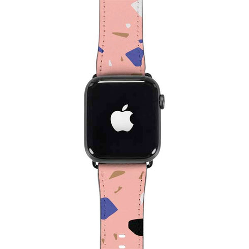 Pink Terrazzo Apple Watch Band 42-44mm