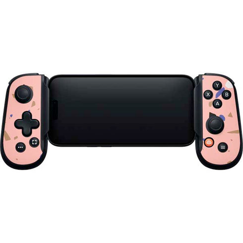Pink Terrazzo Backbone One for iPhone Game Controller Skin