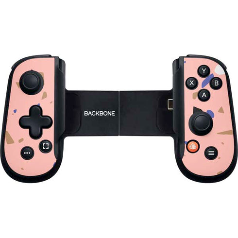 Pink Terrazzo Backbone One for iPhone Game Controller Skin