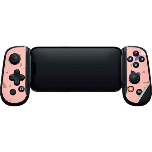 Pink Terrazzo Backbone One for iPhone Game Controller Skin