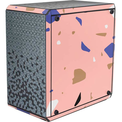 Pink Terrazzo Cooler Master MasterBox Q300L Mini Tower Skin