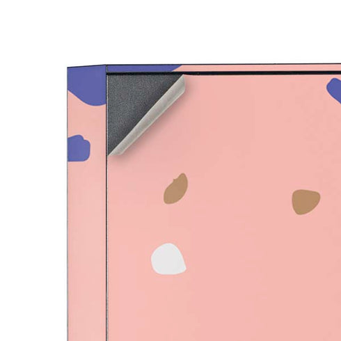 Pink Terrazzo Corsair 4000D Tempered Glass Mid-Tower ATX Case Skin