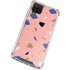 Pink Terrazzo Galaxy A12 Clear Case