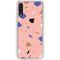 Pink Terrazzo Galaxy A50 Clear Case