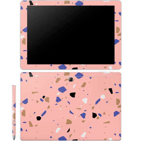 Pink Terrazzo Galaxy Book 12in Skin