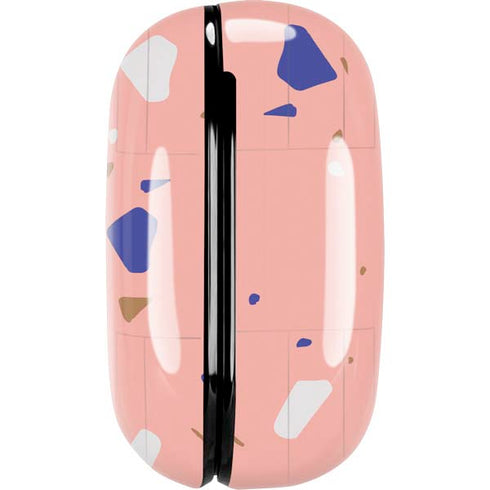 Pink Terrazzo Galaxy Buds Live Skin