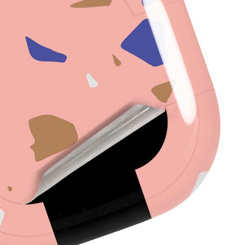 Pink Terrazzo Galaxy Buds Live Skin