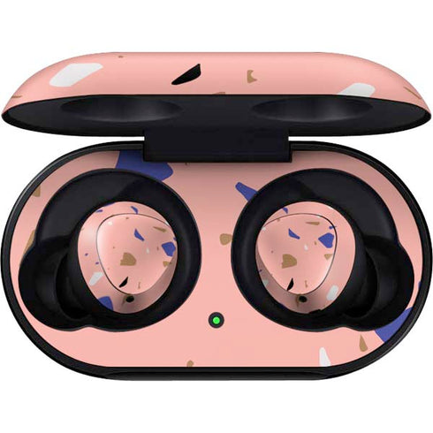 Pink Terrazzo Galaxy Buds Skin