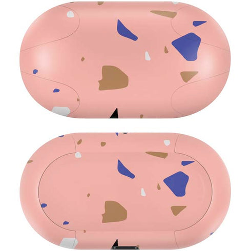 Pink Terrazzo Galaxy Buds Skin
