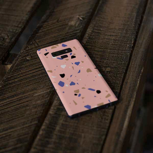 Pink Terrazzo Galaxy Note 9 Skin