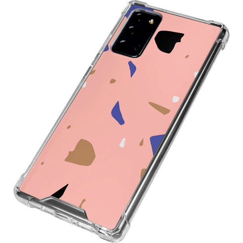 Pink Terrazzo Galaxy Note20 5G Clear Case