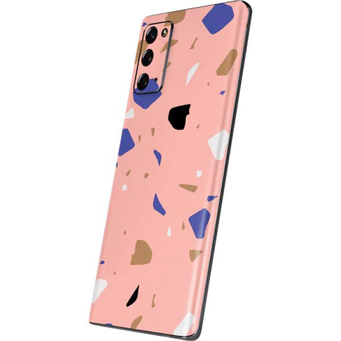 Pink Terrazzo Galaxy Note20 5G Skin