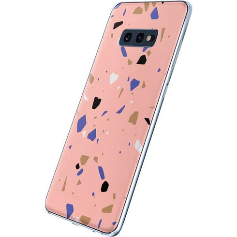 Pink Terrazzo Galaxy S10e Skin