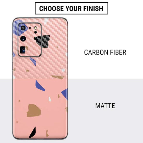 Pink Terrazzo Galaxy S20 Ultra 5G Skin