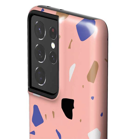 Pink Terrazzo Galaxy S21 Ultra 5G Pro Case