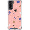 Pink Terrazzo Galaxy S22 Clear Case
