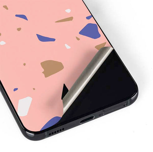 Pink Terrazzo Galaxy S22 Plus Skin
