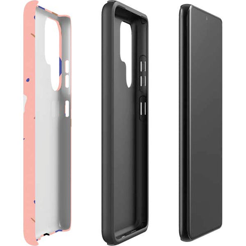 Pink Terrazzo Galaxy S22 Ultra Pro Case