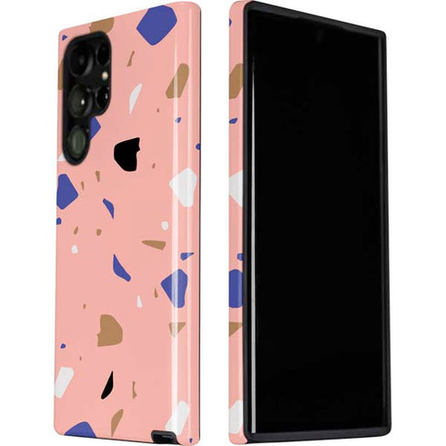Pink Terrazzo Galaxy S22 Ultra Pro Case