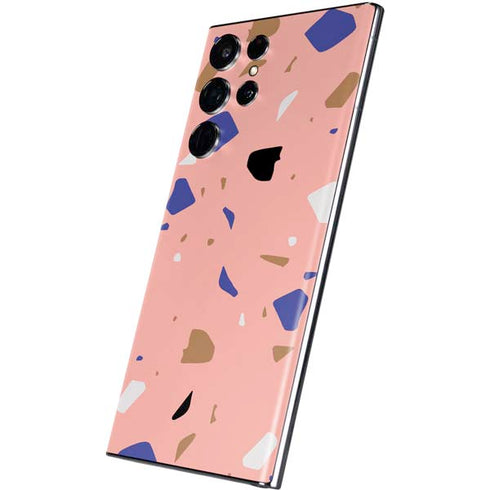 Pink Terrazzo Galaxy S22 Ultra Skin