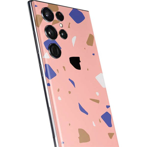 Pink Terrazzo Galaxy S22 Ultra Skin