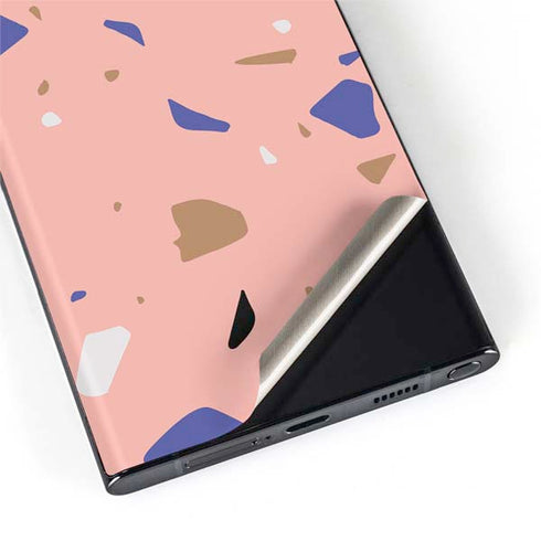 Pink Terrazzo Galaxy S22 Ultra Skin