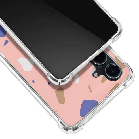 Pink Terrazzo Galaxy S23 FE Clear Case