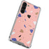 Pink Terrazzo Galaxy S23 Plus Clear Case