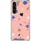 Pink Terrazzo Galaxy S23 Plus Clear Case