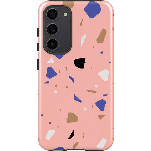 Pink Terrazzo Galaxy S23 Plus Pro Case