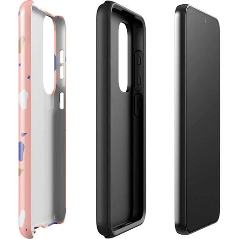 Pink Terrazzo Galaxy S23 Plus Pro Case