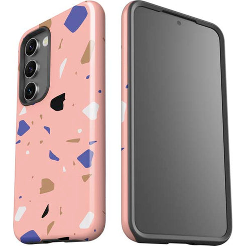 Pink Terrazzo Galaxy S23 Plus Pro Case