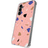 Pink Terrazzo Galaxy S24 Plus Clear Case