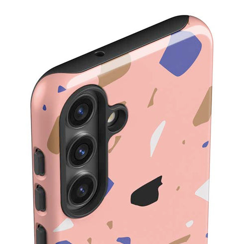 Pink Terrazzo Galaxy S24 Plus Impact Case
