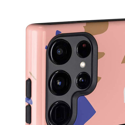 Pink Terrazzo Galaxy S24 Ultra Impact Case