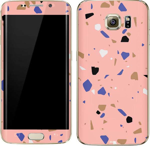 Pink Terrazzo Galaxy S7 Edge Skin