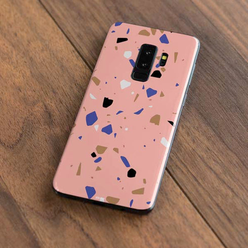 Pink Terrazzo Galaxy S9 Plus Skin